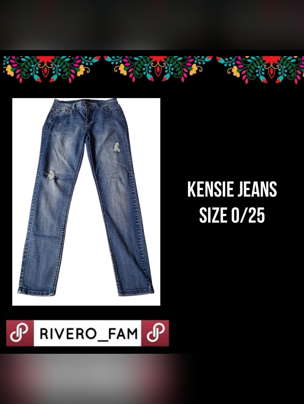 KENSIE JEANS | SIZE 0/25